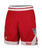 Men's adidas Red Nc State Wolfpack Swingman Aeroready Basketball Shorts