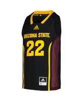 Big Boys adidas #22 Black Arizona State Sun Devils Swingman Jersey