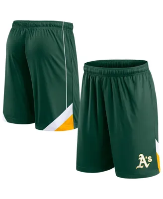 Men's Fanatics Green Oakland Athletics Slice Shorts