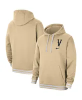 Men's Nike Tan Virginia Cavaliers Campus Retro Fleece Pullover Hoodie