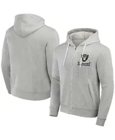 Men's Nfl x Darius Rucker Collection by Fanatics Heather Gray Las Vegas Raiders Domestic Full-Zip Hoodie