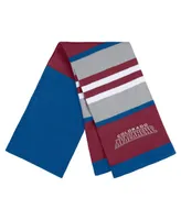 Women's Wear by Erin Andrews Colorado Avalanche Stripe Glove and Scarf Set