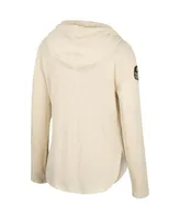 Women's Colosseum Cream Auburn Tigers Oht Military-Inspired Appreciation Casey Raglan Long Sleeve Hoodie T-shirt