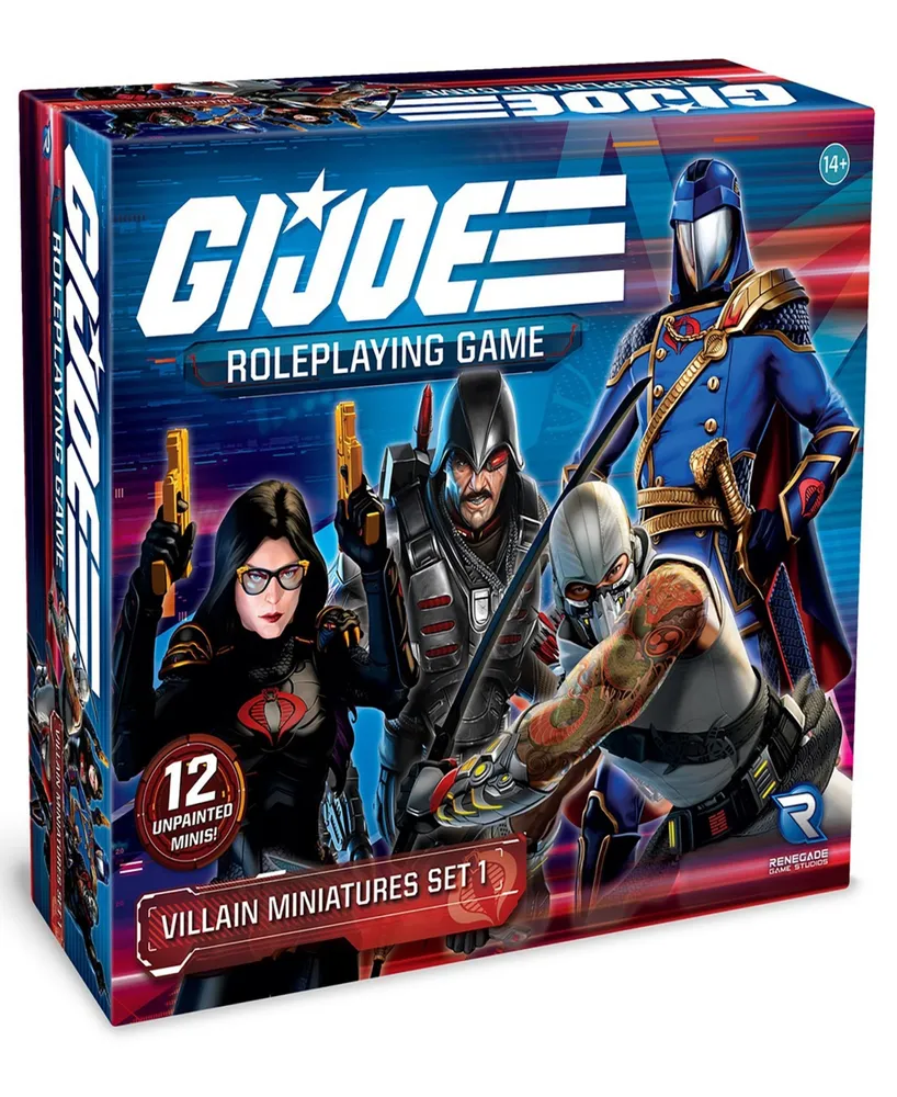 G.i. Joe Roleplaying Game Villain Miniatures Set 1