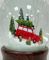 Ashfield & Harkness Red Truck Special Delivery Snow Globe