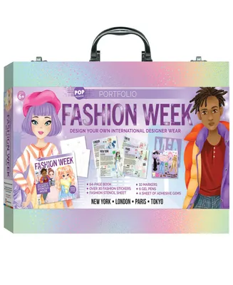 Kaleidoscope Pop Fashion Portfolio Fashion Week Kit