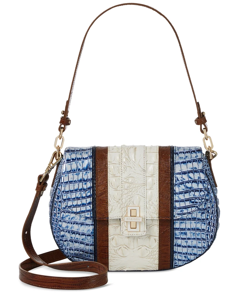 Brahmin Cynthia Leather Shoulder Bag