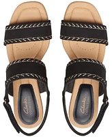 Clarks Kyarra Rose Espadrille Wedge Heel Sandals