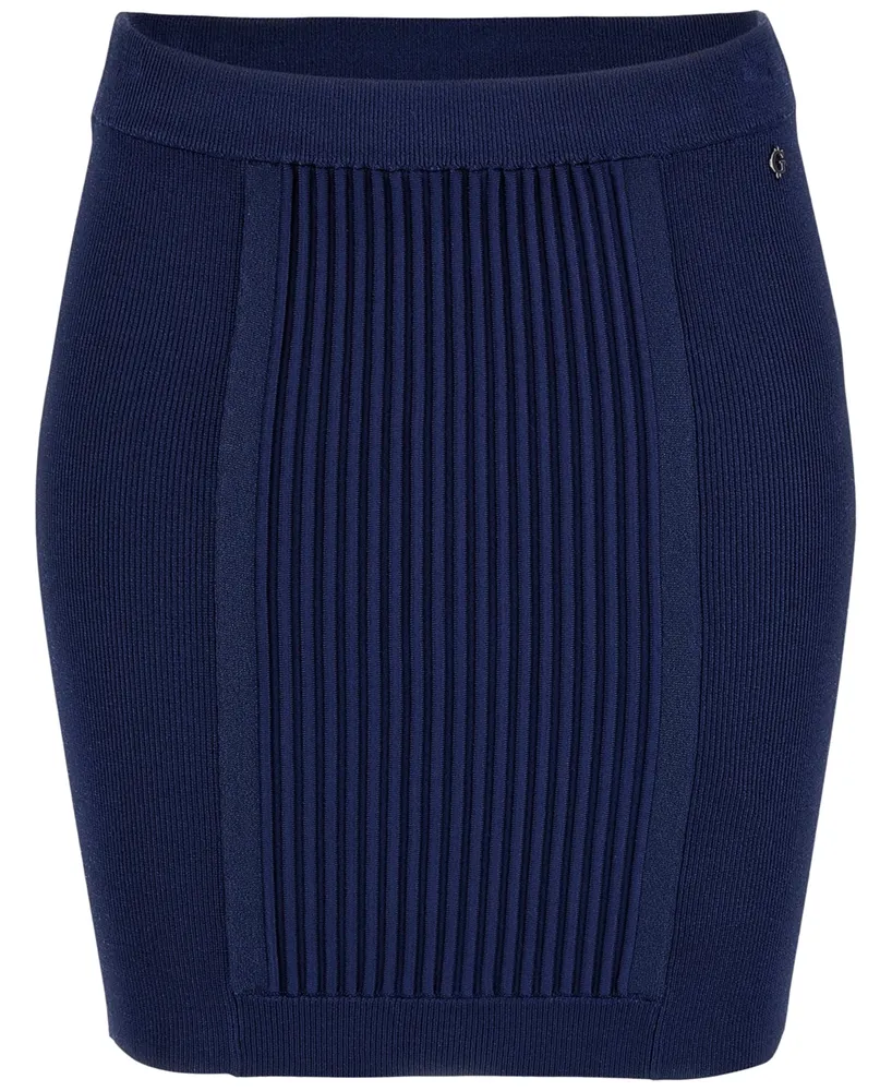 Guess Women's Kariselle Ribbed Knit Mini Skirt