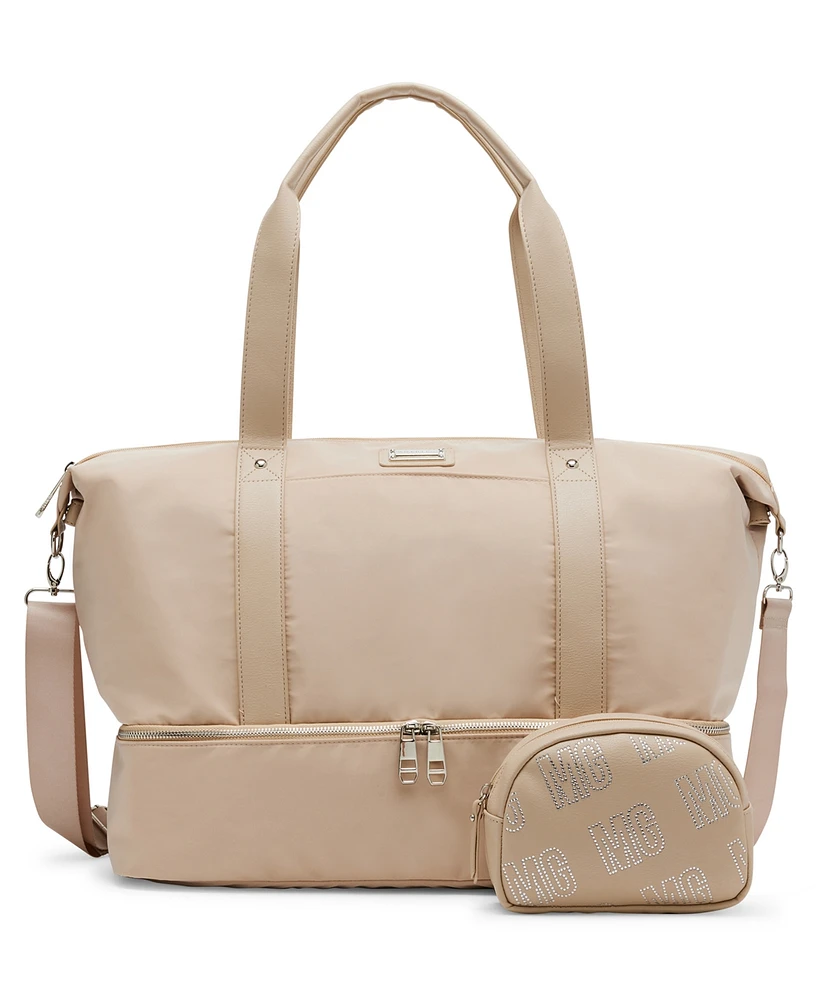 Madden Girl Katy Nylon Weekender with Pouch