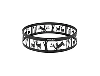 36 Inch Metal Fire Pit Ring Deer with Extra Poker Bonfire Liner for Campfire