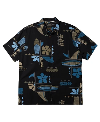 Quiksilver Waterman Men's Legends Short Sleeve Shirt