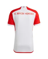 Men's adidas White Bayern Munich 2023/24 Home Replica Jersey