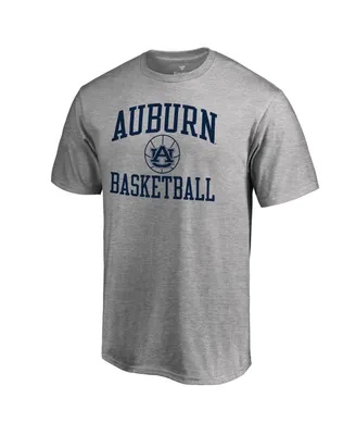 Men's Fanatics Heathered Gray Auburn Tigers In Bounds T-shirt