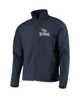 Men's Dunbrooke Navy Tennessee Titans Sonoma Softshell Full-Zip Jacket