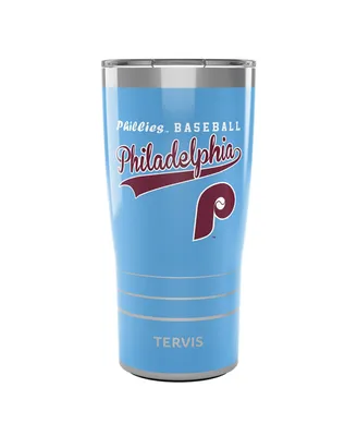 Tervis Tumbler Philadelphia Phillies Distressed 20 Oz Cooperstown Collection Stainless Steel Tumbler