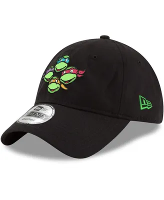 Men's New Era Black Teenage Mutant Ninja Turtles 9TWENTY Adjustable Hat