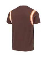 Men's '47 Brand Brown Distressed Cleveland Browns Premier Point T-shirt