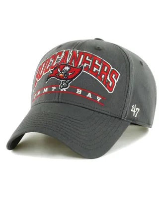 Men's '47 Brand Pewter Tampa Bay Buccaneers Fletcher Mvp Adjustable Hat