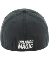 Men's '47 Brand Black Orlando Magic Classic Franchise Fitted Hat