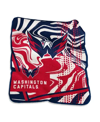 Washington Capitals 50" x 60" Swirl Raschel Throw Blanket