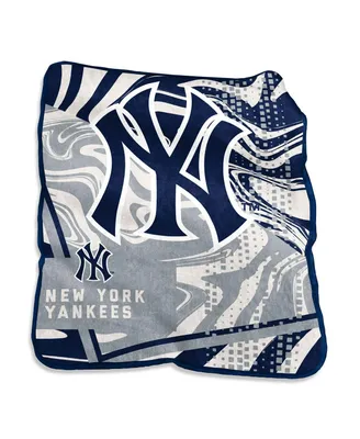 New York Yankees 50" x 60" Swirl Raschel Throw Blanket