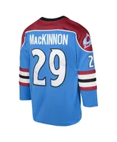 Big Boys Mitchell & Ness Nathan MacKinnon Blue Colorado Avalanche 2013 Line Player Jersey