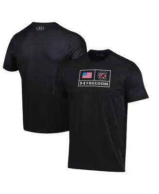 Men's Under Armour Black South Carolina Gamecocks Freedom Performance T-shirt