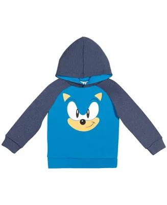 Sega Tails Sonic The Hedgehog Knuckles Pullover Hoodie Toddler| Child Boys