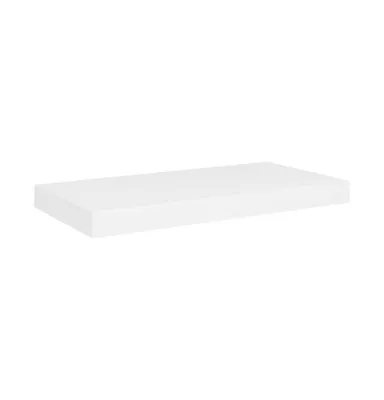 Floating Wall Shelf White 19.7"x9.1"x1.5" Mdf