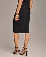 Donna Karan Women's Zip-Slit Pencil Skirt