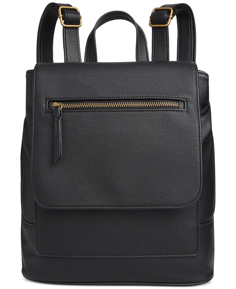 Style & Co Hudsonn Flap Backpack