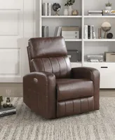 White Label Crackle Power Lift Chair