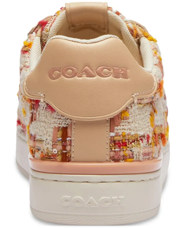 COACH Women's Lowline Signature Lace Up Sneakers - Macy's