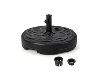 22 Inch Fillable Heavy-Duty Round Patio Umbrella Base Stand