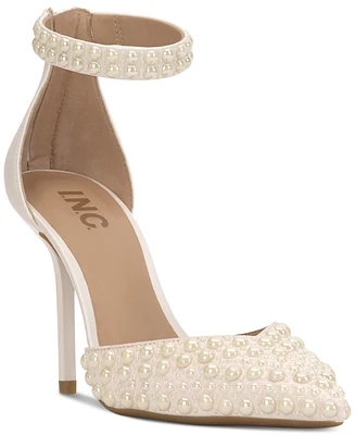 I.n.c. International Concepts Women's Sedaina Ankle-Strap Pumps, Created for Macy's