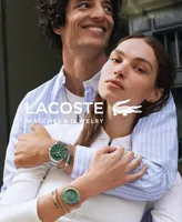 Lacoste Two-Tone Obre Beaded Charm Bracelet