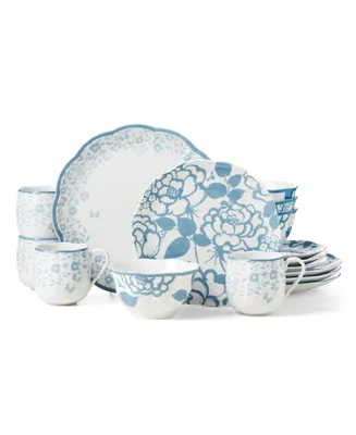 Lenox Butterfly Meadow Cottage 16 Pc Dinnerware Set, Service for 4