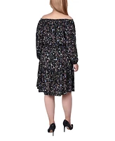 Ny Collection Plus Size Long Sleeve Dress