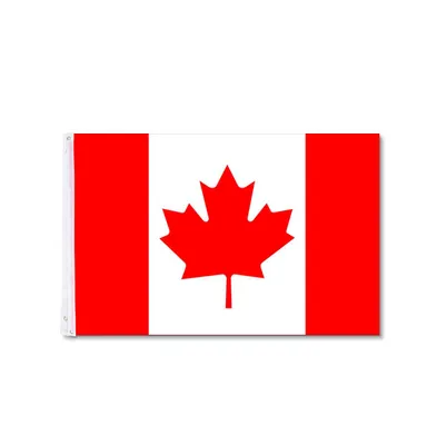 3'x5' Polyester Canada Flag Canadian Country Maple Leaf Outdoor Grommet Flagpole