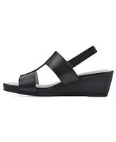 Cliffs by White Mountain Women's Candea Slingback Wedge Sandal
