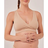 Pact Maternity Organic Cotton Nursing Bralette
