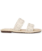 Sam Edelman Tatum Overlay Detail Double Band Flat Sandals