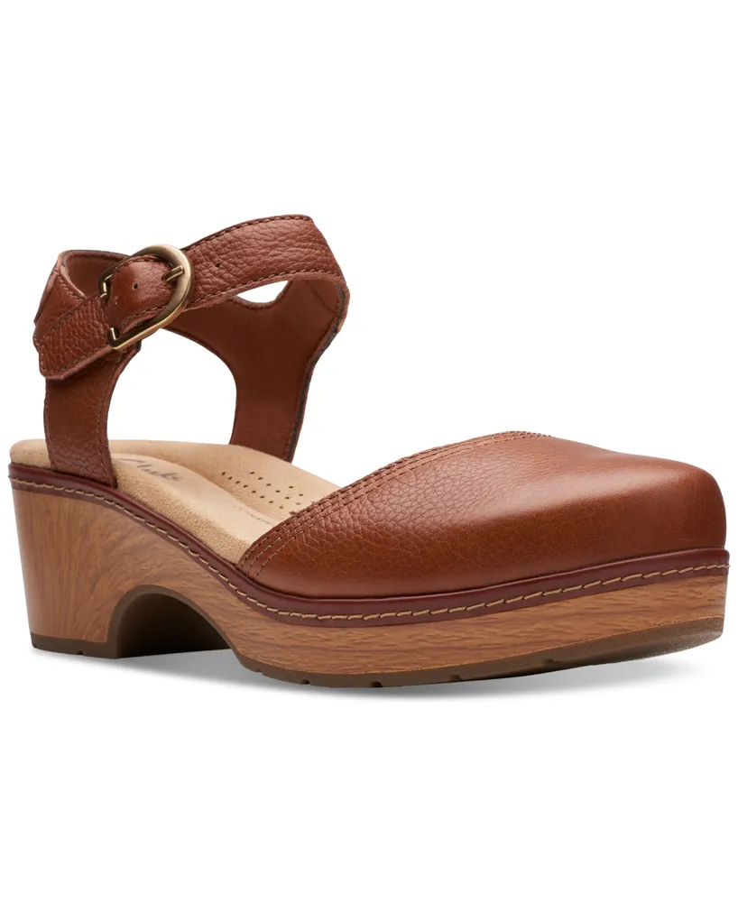 Clarks Paizlee Bay Clog-Style Block Heel Platform Shoes