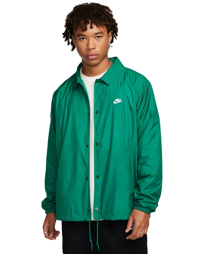 Nike Men's Relaxed Fit Club Coaches' Jacket