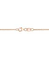 Effy Ruby (3/8 ct. t.w.) & Diamond (1/3 ct. t.w.) Heart Halo Cluster 18" Pendant Necklace in 14k Rose Gold