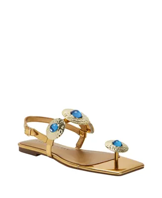Katy Perry Women's Camie Stone Square Toe Sandals