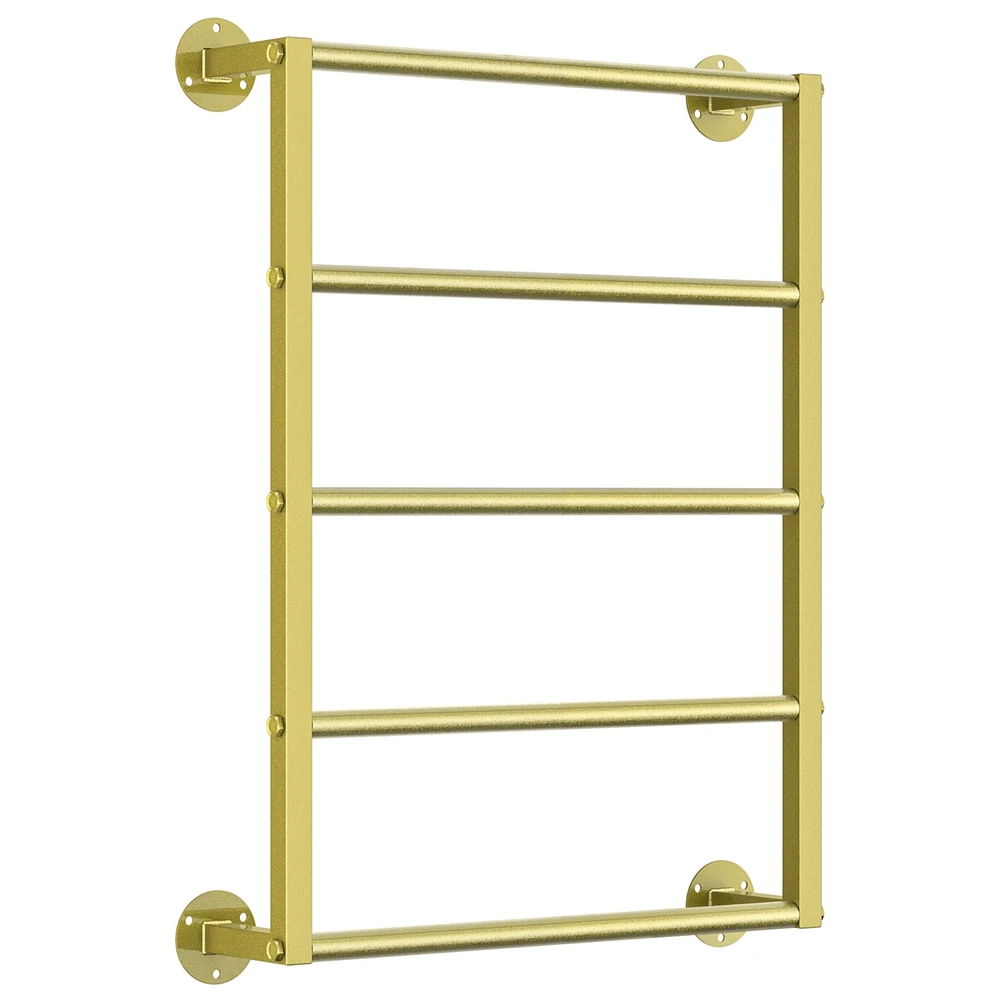 Sugift 18" Towel Rack Wall-Mounted Towel Holder for Bathroom
