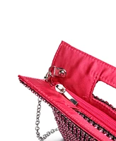 Like Dreams Vivienne Rhinestone Multi Crossbody Clutch