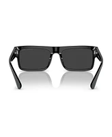 Prada Signature Rectangular Men's Sunglasses